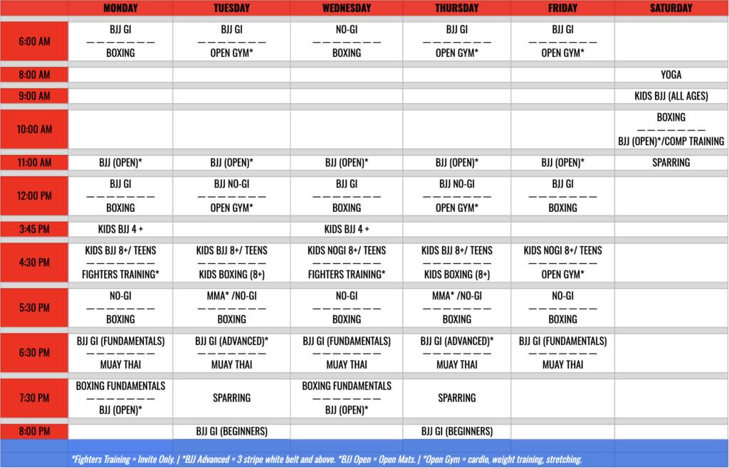 M1FC Timetable Updated Oct24